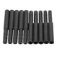 10Pcs Black Golf Club Carbon Fiber Extension Rods Kit Butt Extender Stick for Iron /Graphite Shaft