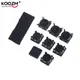 9Pcs/Set Rubber Feet&Plastic Button Screw Cap Cover Replacement Set For PS3 Slim 2000 3000 For Sony