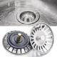 Stainless Steel Kitchen Sink Filter Pool Bathtub Drain Strainer Hair Catcher Stopper Waste Sink