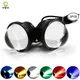 2pcs Car Light Assembly Car LED Daytime Running Light 12V Fish eye Fog Light Reverse Light LED Eagle