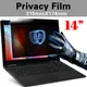 14 inch (310mm*174mm) Privacy Filter Anti spy Screens protective film for 16:9 Laptop