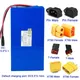 48V 32Ah electric bike battery 1500W Built-in BMS 54.6v 20Ah 24Ah 18Ah 18650 lithium batteries for