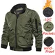 New Men Military Jackes Coat Mens Autumn Winter Bomber Jackets Mens Casual Outdoor Windproof Army