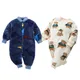 Spring Newborn Baby Clothes Cute Infant Jacket for Baby Jumpsuit for Boys Soft Flannel Bebe Romper