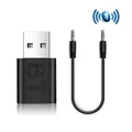 Bluetooth Receiver Car Kit Mini USB 3.5MM Jack AUX Audio Auto MP3 Music Dongle Adapter for Wireless