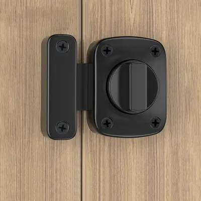 KK&FING Zinc Alloy Left and Right Door Latch Door Buckle Push-pull Door Thickened Surface Mounted Door Bolt Lock Buckle Hardware