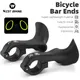 WEST BIKNG 1 Pair Ergonomic Mtb Bicycle Bar Ends Ultralight Nylon Reflective MTB Mountain Bike