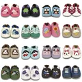 001Carozoo Infant Shoes Toddler Slippers Soft Sheepskin Leather Baby Boys First-Walkers Girl Shoes