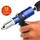 Electric Rivet Gun 2.4mm-4.8mm rivet nut gun drill adapter Cordless riveting tool Insert Nut Pull