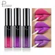 Pudaier Semi Matte Liquid Lipstick Lips Makeup Half Moisturizing Lip Gloss Makeup Cosmetics