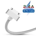 USB Cable Fast Charging for Apple iPhone 4 4s 3GS 3G iPad 1 2 3 iPod Nano touch 30 Pin Original