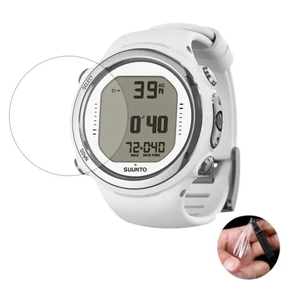 5pcs Soft Clear Protective Film Guard For Suunto D4i D6i Novo Diving Watch GPS Sport Smartwatch Screen Protector Cover (No Glass