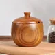 Solid Wood Seasoning Pot Creative Seasoning Bottle Wooden Retro Solid Wood Salt Shaker Kitchen Tools