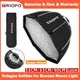 TRIOPO 55cm 65cm 90cm 120cm Foldable Octagon Softbox Bowens Mount for Sokani X100 COLBOR CL60 Godox