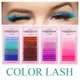 Lashprofessor Colored Mix Individual Eyelash Extensions C/D Makeup Natural Soft False Silk Lash Faux