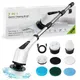 7 In 1 Electric Cleaning Brush Window Wall Cleaner Electric Turbo Scrub Brush Rotating Scrubber