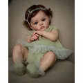 60CM Lifelike Huge Toddler Doll Finished Reborn Baby Dolls Tutti Handmade Dolls Toy Christmas Gift