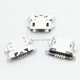 100pcs Micro USB 5pin heavy plate 1.28mm 1.27 Flat mouth without curling Female Connector For lenovo