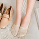 Women Invisible No Show Socks Hollow Out Mesh Lace Sock Slippers Socks Silicone Non-slip Summer Low