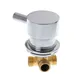 G1/2" Hot & Cold Water Mixing Valve Thermostatic Mixer Two In & One Out Faucet For Shower Room