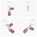 Charm Key Chain Excellent Quality Metal Key Chain Heart Pendant Union Jack Keyring GB British Flag