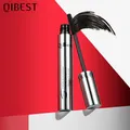 QIBEST Black Mascara 4D Volume Waterproof Lash Eyelashes Extension Lengthening Eyelashes Liquid