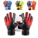 Men Kids Size Latex Professional Soccer Goalkeeper Gloves Strong Finger Protection Football Match