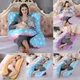 Maternity Pregnancy Boyfriend Arm Body Sleeping Pillow Case Covers Sleep U Shape Cushion Cover