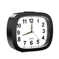 ORIA Silent Alarm Clocks Bedside Non Ticking Battery Powered Table Clocks Luminous Analogue Clock