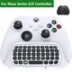 Wireless Keyboard for Xbox Series X/S Controller 2.4Ghz Mini Keyboard Gaming Chatpad with