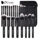 DUcare Black makeup brush Professional Makeup Eyeshadow Foundation Powder Soft Synthetic Hair Makeup