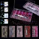 2800/3100PCS Red Pink AB Nail Rhinestones Crystal Decorations Set Nail Stone Drill Pen Manicure