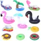 Inflatable Cup Holder Unicorn Flamingo Swan Mini Drink Holder Swimming Pool Float Bathing Pool Toy