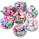 BOBO.BOX 10Pcs Silicone Beads Mini Koala Bear Turtle Penguin Elephant BPA Free Food Grade Pendants