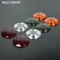 Motorcycle Smoke/Clear/Orange/Red Turn Signal Light Lens Cover 2PC/4PC For Harley Touring Road