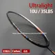 100% Full Carbon Fiber Strung Badminton Rackets 10U Tension 22-35LBS 13kg Training Racquet Speed