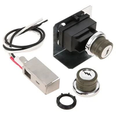91360 Electric Grill Igniter Kit Lighter Replacement for Weber Spirit E-310/320/200/210 Spirit 300 Piezo Gas Grills (2009-2012)