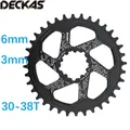 Deckas Round Chainring 6mm 3mm Offset Direct Mount for Sram XX1 Eagle X01 X1 X0 X9 32T 34T 36T 38T