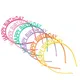 6pcs/pack Happy Birthday Headband Decorations Birthday Girl Party Hat Colorful Birthday Party