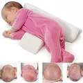 Baby Side Sleeping Pillow Head Protecter Newborn Head Anti-Spitting Milk Travel Pillow Infant