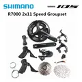 SHIMANO 105 R7000 Groupset 2x11 Speed 170/172.5/175mm 50-34T 52-36T 53-39T Road Bike Bicycle Kit