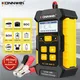 KONNWEI KW510 Full Automatic 12V Car Battery Tester Pulse Repair 5A Battery Chargers Wet Dry AGM