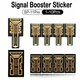 1/2/5/10Pcs Mobile Phone Signal Booster Sticker CellPhone Amplifier Antenna Outdoor Signal