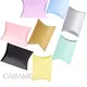 10pcs Favor candy Box bag New craft paper Pillow Shape Wedding Favor Gift Boxes pie Party Box bags