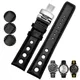 20mm Genuine Leather Strap for Tissot Sports Racing Series PRS516 T91 1853 Men Watchband with