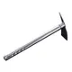 15in Stainless Steel Garden Hoe Pick Multipurpose Hand Tool for Digging Weeding