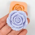 DIY Flower Soap Silicone Mold 3D Rose Candle Resin Crystal Making Kit Ice Tray Wedding Chocolate