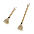 Outdoor Bbq Basting Brushes BBQ Barbecue Grill Greasing Mop Rubber Wood Handle BBQ Baking Dipping