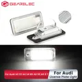 2pcs For Audi 18 LED License Number Plate Light Lamp For Audi A3 S3 A4 S4 B6 A6 S6 A8 S8 Q7 Car Lamp