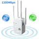 1200Mbps WiFi Repeater Wireless WIFI Extender WiFi Booster 5G 2.4G Dual-band Network Amplifier Long